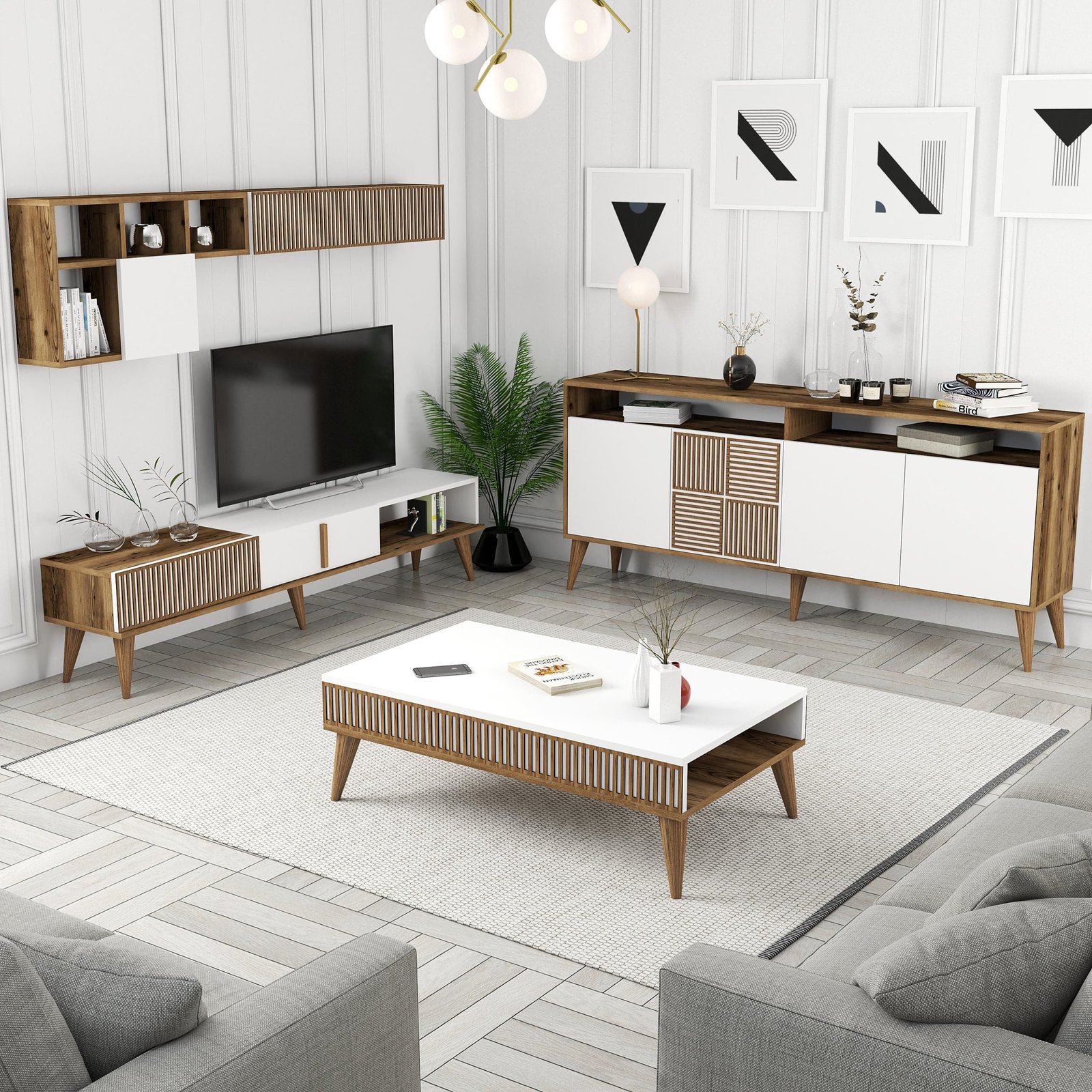 milan-3lu-takim-beyaz-1-min طقم صالون موديل Milan - الصورة 1